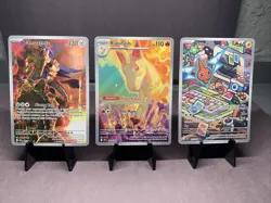 Pokemon TCG Destined Rivals Full Art Illustration Rare Collection Lot 2025 NM - Image 1