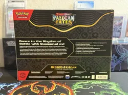 Pokemon TCG Scarlet & Violet Paldean Fates Quaquaval ex Premium Collection - Image 2
