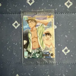 Detective Conan Card Game Heiji Hattori Challenge Promo Unopened - Image 1