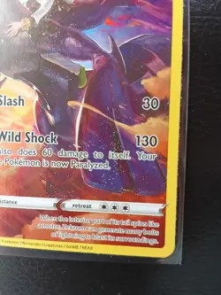 Pokemon TCG Zekrom Trainer Gallery Rare TG05/TG30 Brilliant Stars INK ERROR💎💎 - Image 4