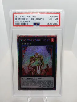 2014 YUGIOH PSA 6 7 8 CARD SLAB LOT X3 HOLO FOIL 1ST MEGA TINS LIMITED EDITION - Image 2