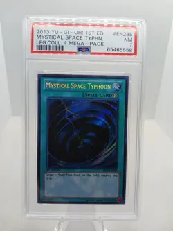 2014 YUGIOH PSA 6 7 8 CARD SLAB LOT X3 HOLO FOIL 1ST MEGA TINS LIMITED EDITION - Image 3