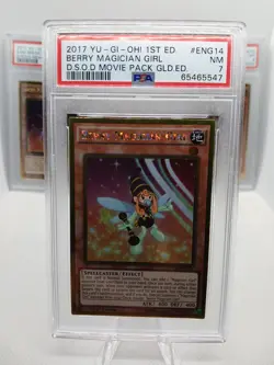 2017 YUGIOH PSA SLAB LOT X4 FOIL 1ST CHOCOLATE KIWI LEMON BERRY MAGICIAN GIRL - Image 2