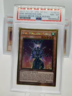 2017 YUGIOH PSA SLAB LOT X4 FOIL 1ST CHOCOLATE KIWI LEMON BERRY MAGICIAN GIRL - Image 4