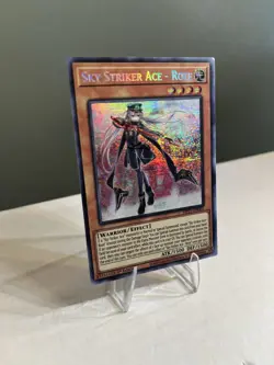 * SKY STRIKER ACE - ROZE * 1ST EDITION PRISMATIC SECRET RARE MP21-EN005 YUGIOH! - Image 1
