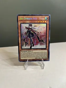 * SKY STRIKER ACE - ROZE * 1ST EDITION PRISMATIC SECRET RARE MP21-EN005 YUGIOH! - Image 2
