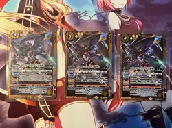 Battle Spirits Gundam Aerial Modified Secret Card Set of 3 Limited - Image 1