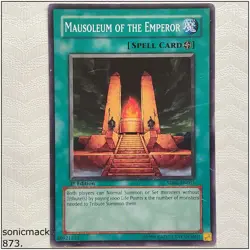 Mausoleum of the Emperor - SDRL-EN031 - Common 1st Edition Yugioh - Image 1