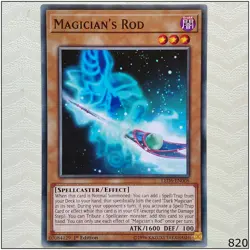 Magician's Rod - LED6-EN008 - Common 1st Edition Yugioh - Image 1
