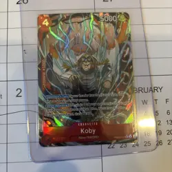 Koby Alternate Art PRB02-001 R The Best Vol.2 One Piece Card - Image 1