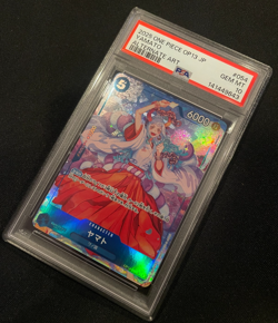YAMATO One Piece TCG Japanese Carrying On His Will OP13-054 Alternate Art PSA 10 - Image 1