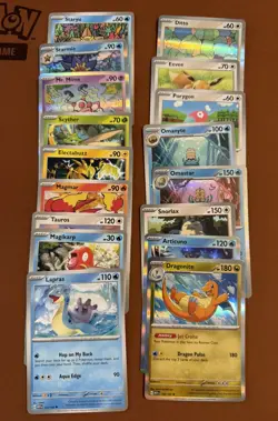 101 Cards!!!! POKEMON 151 - Base MASTER SET - Com/uncommon/Rare ONLY - Image 2