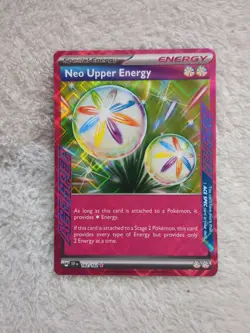 Pokemon Neo Upper Energy 162/162 Temporal Forces TCG Card - Image 1