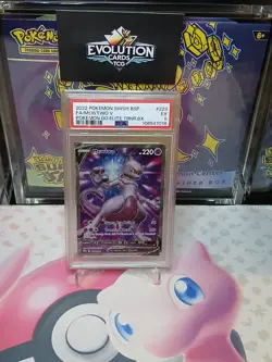 Pokemon TCG - Mewtwo V Swsh229 Swsh: Sword & Shield Promo Cards - PSA 5 - Image 1