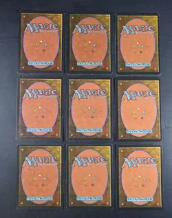 9 NM/LP MTG Lightning Bolt Revised Edition 3rd Vintage Magic Cards - Image 2