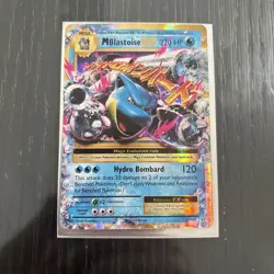 Mega Blastoise-EX holographic card from the 2016 Pokemon Trading Card Game XY—Ev - Image 1