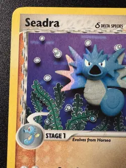 Seadra 22/101 EX Dragon Frontiers Pokemon Card Reverse Holo Foil Rare VHP - Image 3