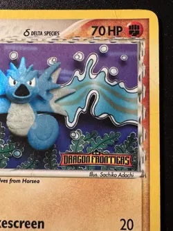 Seadra 22/101 EX Dragon Frontiers Pokemon Card Reverse Holo Foil Rare VHP - Image 4