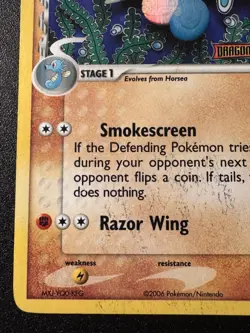 Seadra 22/101 EX Dragon Frontiers Pokemon Card Reverse Holo Foil Rare VHP - Image 5