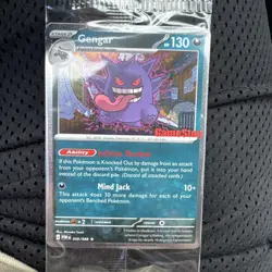 Pokemon Gengar GameStop Promo TCG Card 050/088 English 2022 - Image 1