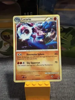 Lucario Holo Rare Call of Legends Pokemon Card 14/95 Rare - Image 1