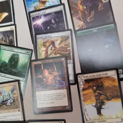 Commander Magic Deck MTG Cards = ALL 100 *White Green Cute CATS Kutzil Tribal* - Image 5