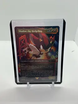 Shadow the Hedgehog (Rainbow Foil) Secret Lair Drop Foil - MINT - Image 1