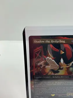 Shadow the Hedgehog (Rainbow Foil) Secret Lair Drop Foil - MINT - Image 2