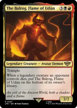 The Balrog, Flame of Udun - The Lord of the Rings: Tales of Middle-earth #0297 M - Image 1