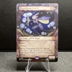 MTG Mythic Unplayed Bitterbloom Bearer Showcase-REG 310 Lorwyn Eclipsed ECL NM - Image 1