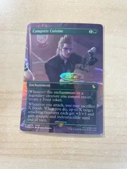 Campsite Cuisine (Borderless) Commander: Final Fantasy Foil - Image 1