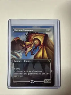MTG Clarion Conqueror (Borderless) Tarkir: Dragonstorm Regular - Image 1