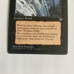 MTG Magic the Gathering English Koskun Falls 1995 Homelands NM - Image 4