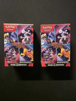 X2 Pokemon Destined Rivals SV10 Booster Bundle (2 Booster Bundles) - Image 1