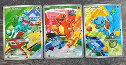 Pokemon TCG First Partner Illustration Collection Series 1 Kanto GEN 1 Set - Image 1