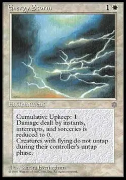 Energy Storm - Medium Play MTG Ice Age - Image 1
