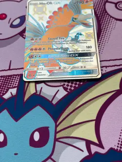 Pokemon TCG - Ho-Oh GX SV50/SV94 - Hidden Fates - Full Art - Shiny - NM - Image 2