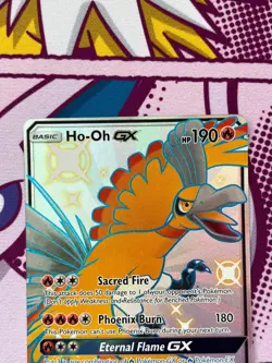 Pokemon TCG - Ho-Oh GX SV50/SV94 - Hidden Fates - Full Art - Shiny - NM - Image 5
