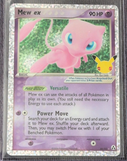 Mew EX 88/92 25th Celebrations Classic Collection Holo Pokemon TCG - Image 1