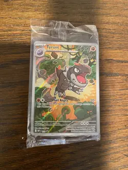 Pokemon TCG Tyrunt Pokemon Center Exclusive Black Star Promo Sealed NM English - Image 1
