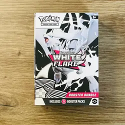 Pokemon Tcg English White Flare Booster Bundle Bulk Packs for Deck & Mastersets - Image 1