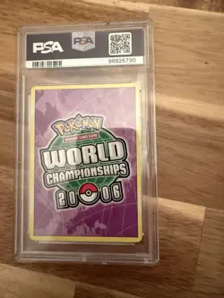 Pokemon Latias Star Gold Star Promo 105/107 World Championship Decks PSA - Image 2