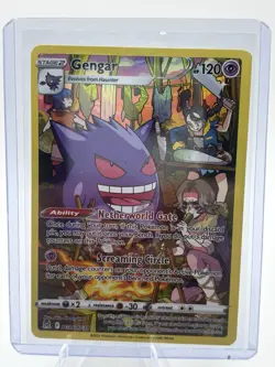 Pokemon TCG Gengar #TG06/TG30 — Lost Origin Trainer Gallery — Holo Ultra Rare - Image 2