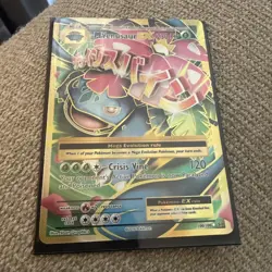 2017 POKEMON XY EVOLUTIONS - MEGA VENUSAUR EX - 100/108 - Image 1