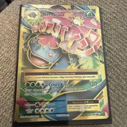 2017 POKEMON XY EVOLUTIONS - MEGA VENUSAUR EX - 100/108 - Image 3