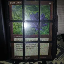 !! Mtg Black lotus • Puzzle Hunt (#9) • NM/EX cond • +Doubles+ !! - Image 1