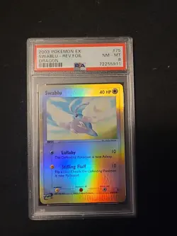 Pokemon Ex Dragon Swablu-Reverse Foil (#75)- MINT PSA 8 - Image 1