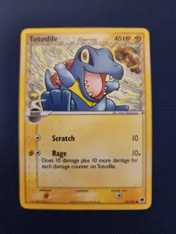 Pokemon Totodile (Delta Species) Common Dragon Frontiers 67/101 MP - Image 1