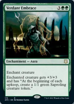 Verdant Embrace - Near Mint MTG Commander 2021 Forgotten Realms - Image 1