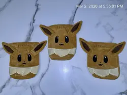 Pokemon Eevee Accessory Pouch - Lot of 3 Prismatic Pouches (No Packs) - Image 2